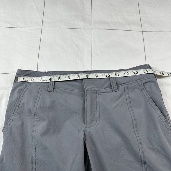 Athleta Pants Womens 4 Gray Palisade Cropped Hiking Athletic Outdoor Active - Picture 7 of 12